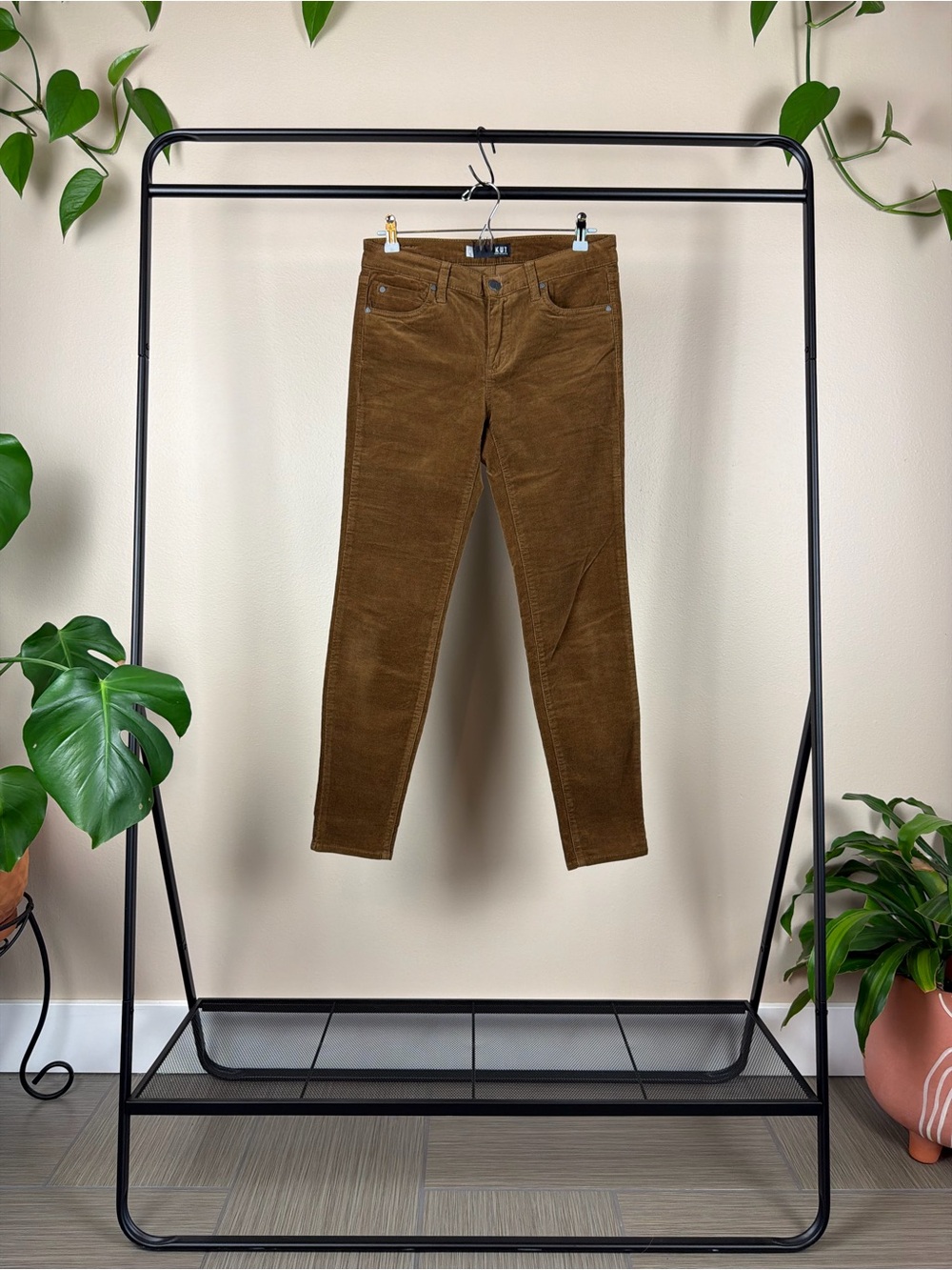 Kut from the Kloth Caramel Brown Corduroy Pants